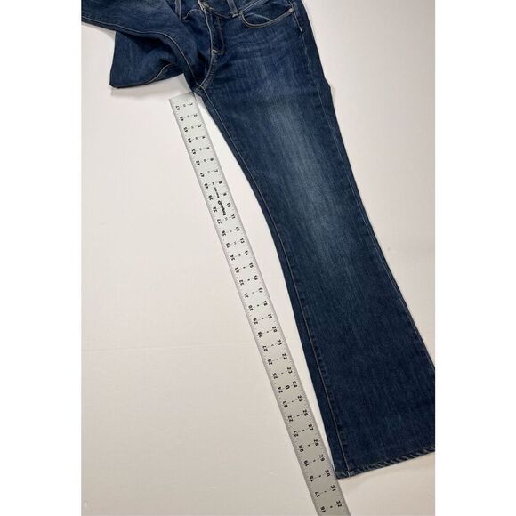 PAIGE Premium Denim Hidden Hills High Rise Bootcut Jeans Double Button Size 28 - Picture 7 of 8